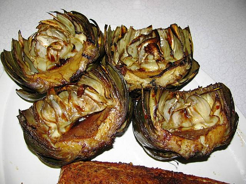 Grilled Artichokes!