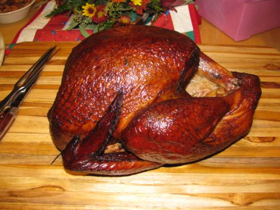 Jeff's smoked turkey