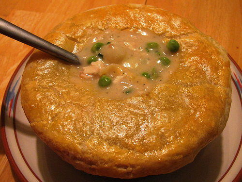 Individual Puff Pastry Chicken or Turkey Pot Pies