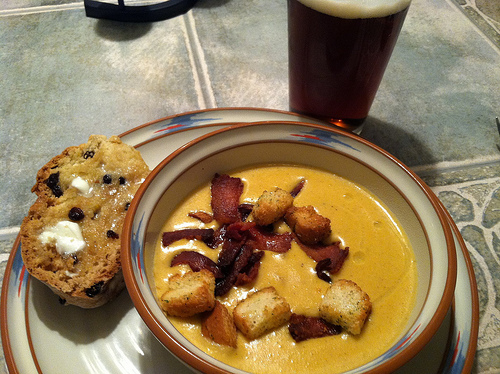 Cheddar Ale Soup