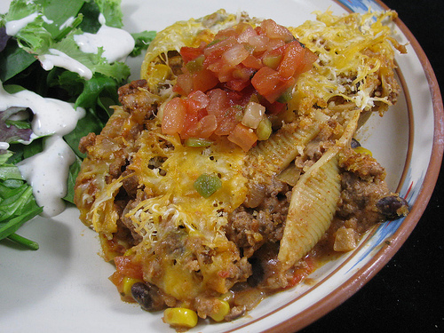 Taco Stuffed Shells