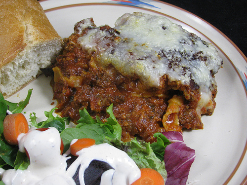 Low Cooker Lasagna