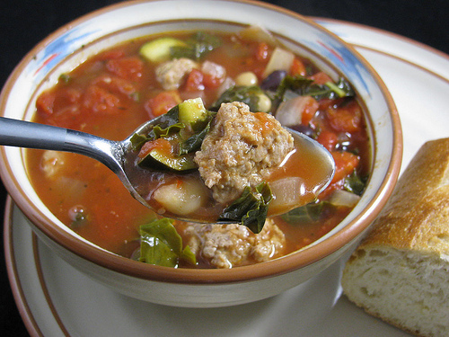 Slow Cooker Italian Sausage and Vegetable Soup