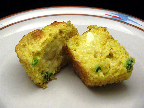 Mosley's jalapeno cornbread muffins