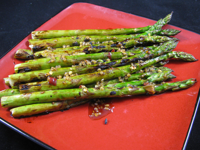 asian grilled asparagus