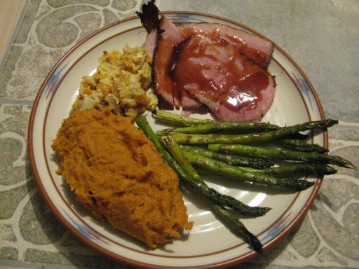 bourbon mashed sweet potatoes